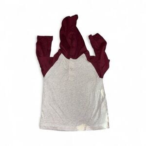 Garanimals Maroon and Light Gray Kids Hoodie